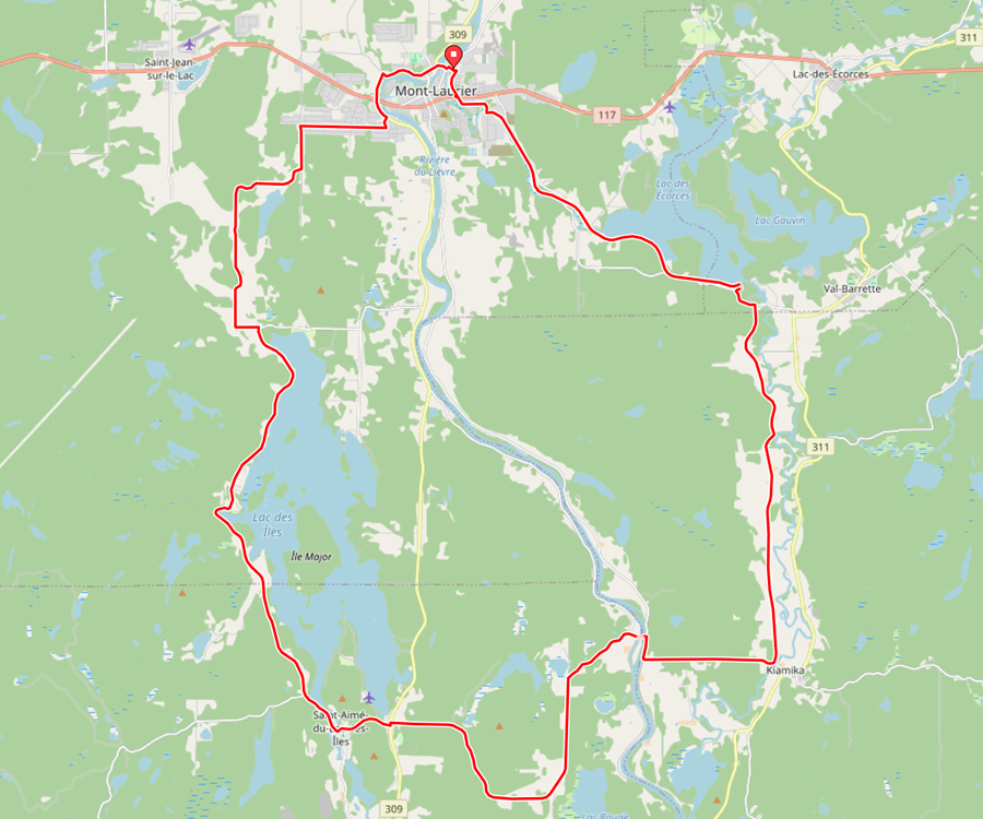 Laurentians – Petit Train du Nord Bicycle Tour Day 1