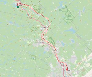 Laurentians Petit Train Nord Bicycle Tour Day 7